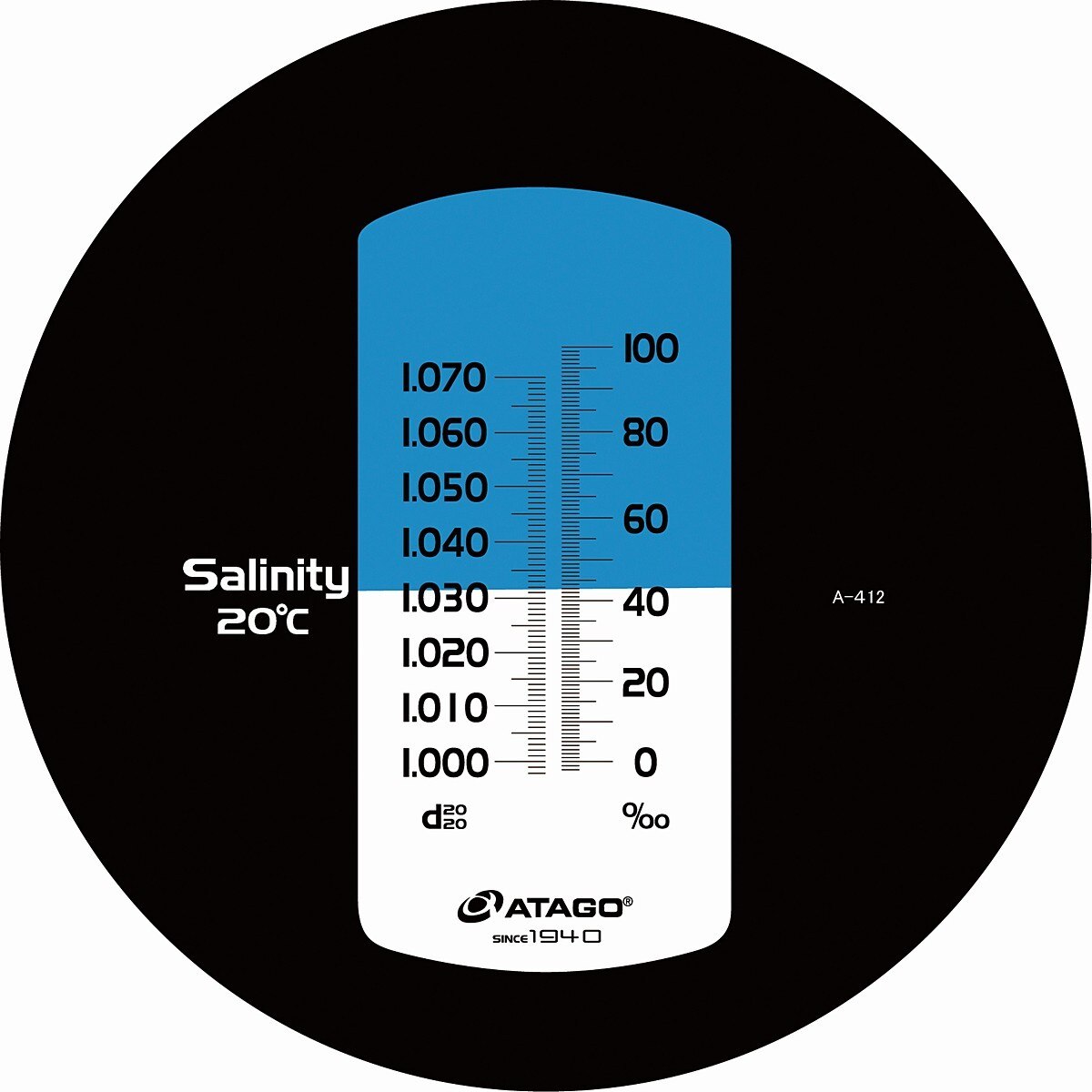 MASTER-S/Millα Handheld Seawater Salinity Refractometer